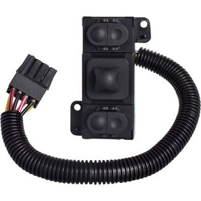 Power Seat Switch Tilt Control Left Driver Seat Replacement for Ford/Lincoln-1993-2014 (E-150/E-250/E-350),2004-2009 F-150,1999-2010 F-250SupperDuty,2001-2004(F-650/F-750) F65Z-14A701-AA