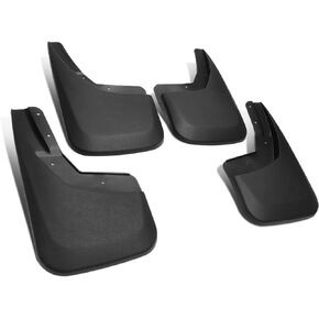 DNA Motoring WFMK-007 4Pcs Mud Guard Splash Flap Kit Compatible with 14-18 Silverado 1500, Black