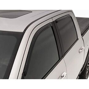 Auto Ventshade [AVS] In-Channel Ventvisor / Rain Guards | Fits 2017 - 2024 Jeep Compass (New Body Style)- Smoke, 4 pcs. | 194346
