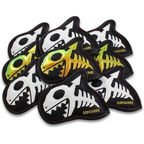 SkullShark Golf Iron Covers/1pcs or 9pcs Set/Golf Head Covers/Golf Club Covers