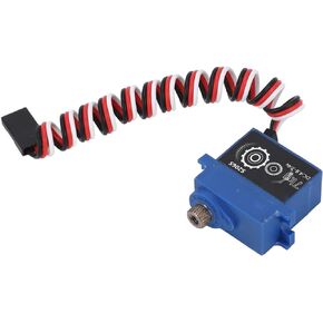RC Servo Motor Kit Metal Digital Servo, Metal Gear Motor Servo for Servo Mount Bracket Arm and Steering Link for Traxxas TRX4M 1/18 RC Crawler Car Servos