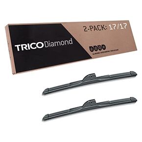 TRICO Diamond™ (25-2418) 24 Inch & 18 inch pack of 2 High Performance Automotive Replacement Windshield Wiper Blades For My Car Super Premium All Weather Beam Blade for Select Vehicle Models