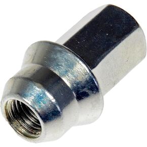 Wheel Nut M12-1.50 Flattop - 19mm Hex, 43.1mm Length