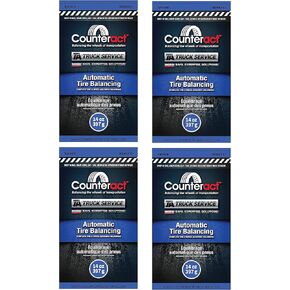 خرزات موازنة إطارات العجلات 14 أونصة - أربع عبوات من خرزات موازنة إطارات خدمة الشاحنات TA 14 أونصة. in Kuwait