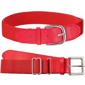 Adult and Youth Baseball/Softball Belt Adjustable Belt Elastic Waist Belt for Men Youth Boys Girls