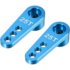 uxcell 2PCS RC Products 25T Aluminum Servo Horn for RC Model- Sky Blue