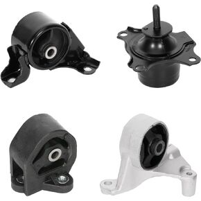 OCPTY Engine Motor and Trans Mount Compatible for Honda 2001 2002 2003 2004 2005 Civic Coupe 2-Door 1.7L # A4511 A4539 A6588 A6589 4PCS