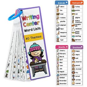 Word Lists Flashcards, ESL Teaching Materials, High Frequency Sight Words, Kindergarten to 1st Grade, Writing Materials, Vocabulary Building, Autism Learning Materials, 40 Themes 426 Words