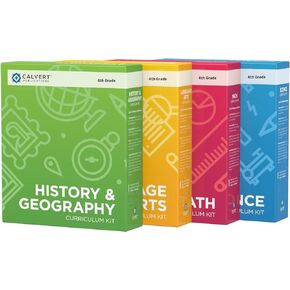 Calvert 4th Grade 4-Subject Complete Set