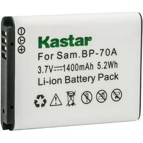 Kastar BP-70A Battery 1-Pack Replacement for Samsung PL90, PL91, SL50, SL600, SL605, SL630, ST100, ST150F, ST151F, ST152F, ST30, ST60, ST61, ST64, ST65, ST66, ST67, ST68, ST70, ST700, ST71 Camera