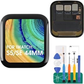 for iWatch Series 5 44mm Screen Replacement for iWatch SE 44mm LCD Screen Replacement for iWatch Series 5/SE Digitizer Touch Screen Display Assembly Replacement