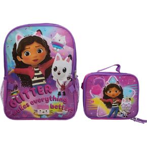 Teenage Mutant Ninja Turtles 2 Piece Backpack Set, Boys & Girls 16" School Bag, Blue