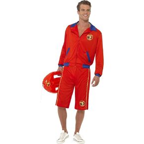Smiffys Baywatch Beach Men's Lifeguard Costume