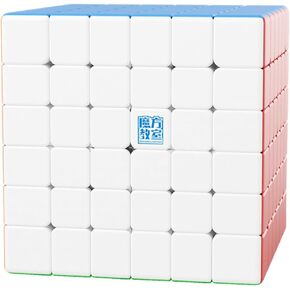 Moyu Meilong 6M V2 6x6 Magnetic Speed Cube, Adjustable Elasticity Magic Cube with Stickerless Shape Moves Quickly and Smoothly, Brain Teasers Gift for Kids & Puzzle Boxes Classic Game