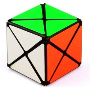 CuberSpeed Dino Cube Black X Cube Legend 8 Axis Speed Cube