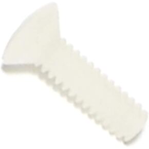014973170639 Slotted Oval Machine Screws, 6-32 x 1/2, Piece-25