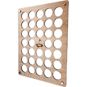 Golf Ball Display Holder Collector’s Case Holds Golf Balls Wall Mount Decor