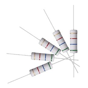 uxcell 10Pcs 5.6K Ohm Resistor, 5W 5% Tolerance Metal Oxide Film Resistors, Axial Lead, Flame Proof for DIY Electronic Projects and Experiments