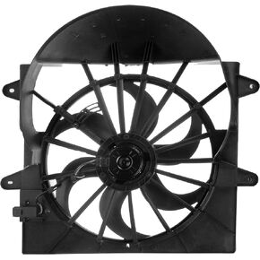 Radiator Fan Assembly With Resistor