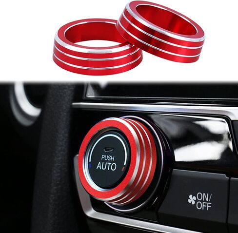 for Honda Civic Accessories Door Speaker Engine Start Button SYNC AUTO Knob Cover Center Control Sticker Compatible with Honda Civic 10th Gen 2016 2017 2018 2019 2020 2021 (Blue, 5PCS) in Saudi Arabia
