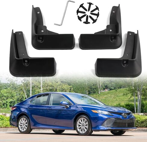 Mud Flaps for Toyota Camry LE XLE 2018 2019 2020 2021 Accessories Mud Splash Guard Front and Rear 4-PC Set in Saudi Arabia