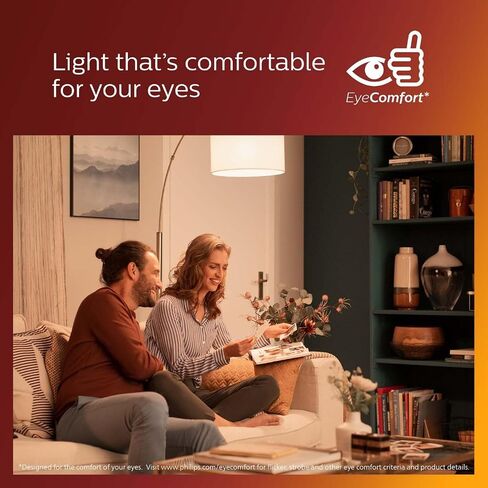 Vintage Flicker-Free Clear Spiral ST19 Bulb - Soft White 2700K - 4 Pack - 8W=75W - 800 Lumen - E26 Base - Dimmable - Eye Comfort Technology in Saudi Arabia