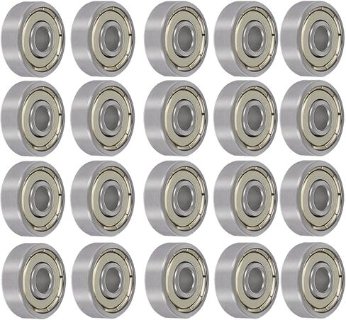 20 قطعة 625ZZ 5x16x5 مللي متر 625 625Z الكرات الأخدود العميق مزدوجة محمية تحمل الصلب in Kuwait