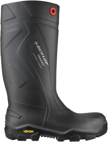 DUNLOP Protective Footwear, CC22A33, Purofort+ Expander Full Safety with Vibram Sole, 100% Waterproof, PVC, Lightweight and Durable in Saudi Arabia