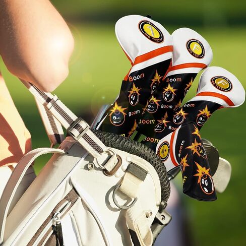 BIG TEETH Golf Blade Putter Cover Headcover Club Protector Magnetic Bar Closure for Scotty Cameron Taylormade Odyssey in Saudi Arabia