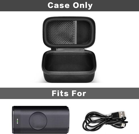 حافظة حمل casmilee لجهاز iWALK المحمولة لشاحن ساعة Apple وشاحن الهاتف 9000 مللي أمبير/5000 مللي أمبير في الساعة، حامل تخزين حزمة البطارية لبنك الطاقة Anker Nano 10000 مللي أمبير في الساعة 30 وات كحد أقصى - حقيبة فقط (أسود) in Kuwait