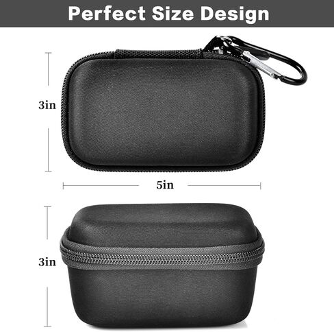 حافظة حمل casmilee لجهاز iWALK المحمولة لشاحن ساعة Apple وشاحن الهاتف 9000 مللي أمبير/5000 مللي أمبير في الساعة، حامل تخزين حزمة البطارية لبنك الطاقة Anker Nano 10000 مللي أمبير في الساعة 30 وات كحد أقصى - حقيبة فقط (أسود) in Kuwait