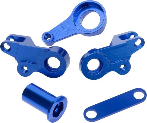 Alloy Servo Saver Set Steering Assembled 6845X for Traxxas Drag Slash 1967 Upgarde Parts Slash 4X4 Rustler 4X4 Bandit Upgrades (Dark Blue) in Saudi Arabia