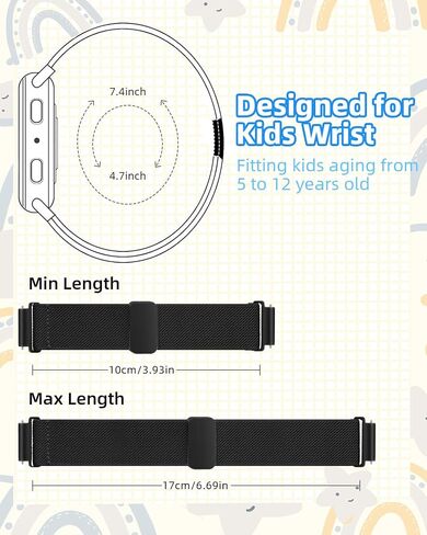 سوار ساعة من النايلون للأطفال متوافق مع Gizmo Watch 3 Adventure 3 2 1 in Saudi Arabia