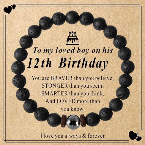 7-30 Year Old Birthday Gifts for Boys 10th 13th 16th 18th 21st 30th Birthday Decorations for Boys Him with Message Card for Son/Grandson/Nephew in Saudi Arabia