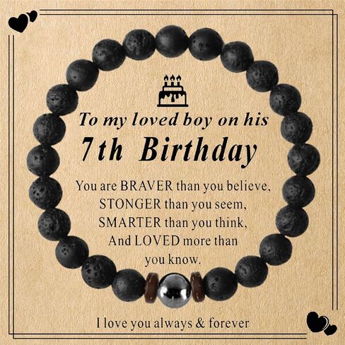 7-30 Year Old Birthday Gifts for Boys 10th 13th 16th 18th 21st 30th Birthday Decorations for Boys Him with Message Card for Son/Grandson/Nephew in Saudi Arabia