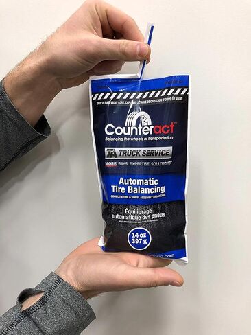 خرزات موازنة إطارات العجلات 14 أونصة - أربع عبوات من خرزات موازنة إطارات خدمة الشاحنات TA 14 أونصة. in Kuwait