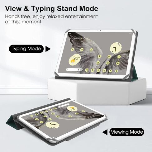 Universal Case for 9-11 inch Galaxy Fire Android Tablet Protective Cover Two Position Adjustable with Foldable Stand - Flower in Saudi Arabia