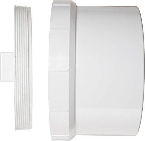 سبيرز P105X سلسلة PVC DWV تركيب الأنابيب، محول التنظيف مع المكونات، 1-1/2 "حنفية × 1-1/2" NPT أنثى in Kuwait