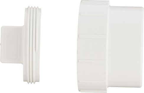 سبيرز P105X سلسلة PVC DWV تركيب الأنابيب، محول التنظيف مع المكونات، 1-1/2 "حنفية × 1-1/2" NPT أنثى in Kuwait