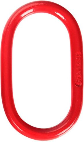 حلقة رفع 4.7T لرفع الوصلة الرئيسية للتزوير، وصلة رئيسية مستطيلة، حلقة رفع سلسلة شديدة التحمل 3/4 بوصة، 10000 رطل، درجة 80 بدون لحام in Kuwait