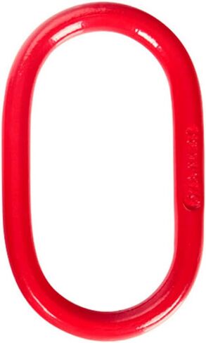 حلقة رفع 4.7T لرفع الوصلة الرئيسية للتزوير، وصلة رئيسية مستطيلة، حلقة رفع سلسلة شديدة التحمل 3/4 بوصة، 10000 رطل، درجة 80 بدون لحام in Kuwait