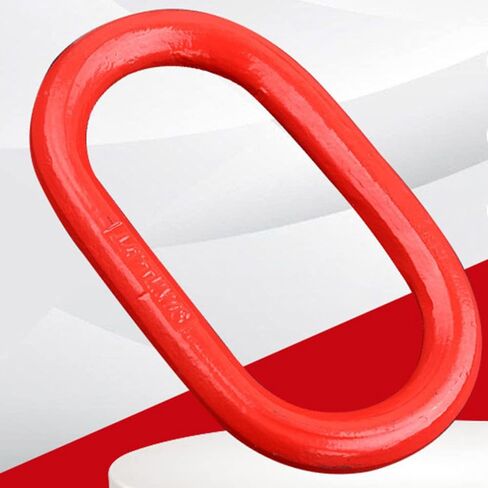 حلقة رفع 4.7T لرفع الوصلة الرئيسية للتزوير، وصلة رئيسية مستطيلة، حلقة رفع سلسلة شديدة التحمل 3/4 بوصة، 10000 رطل، درجة 80 بدون لحام in Kuwait