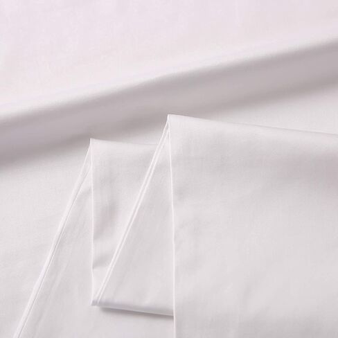 Body Pillowcase 20x54 Pillow Cover 100% Egyptian Cotton White Solid Set of 1 Body Pillow Case Zipper Closer Luxury- 550 TC in Saudi Arabia
