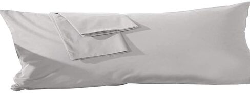 Body Pillowcase 20x54 Pillow Cover 100% Egyptian Cotton White Solid Set of 1 Body Pillow Case Zipper Closer Luxury- 550 TC in Saudi Arabia