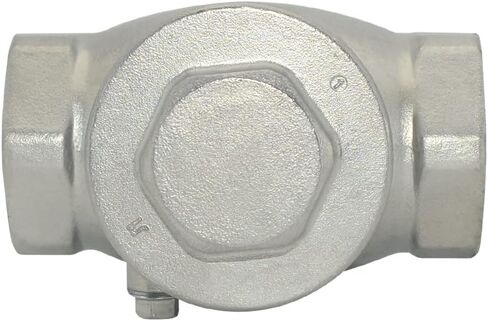 الفولاذ المقاوم للصدأ SS316 NPT 1-1/4 "صمام فحص التأرجح WOG 200 PSI PN16 CF8M... in Kuwait