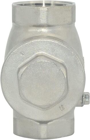 الفولاذ المقاوم للصدأ SS316 NPT 1-1/4 "صمام فحص التأرجح WOG 200 PSI PN16 CF8M... in Kuwait