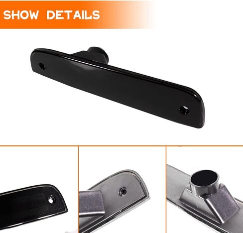 Compatible With 1997 1998 1999 2000 2001 Jeep Wrangler Front Bumper side Corner Parking Marker Light Amber Led Amber Lens CH2551118,CH2550118,55055147,55055146 in Saudi Arabia