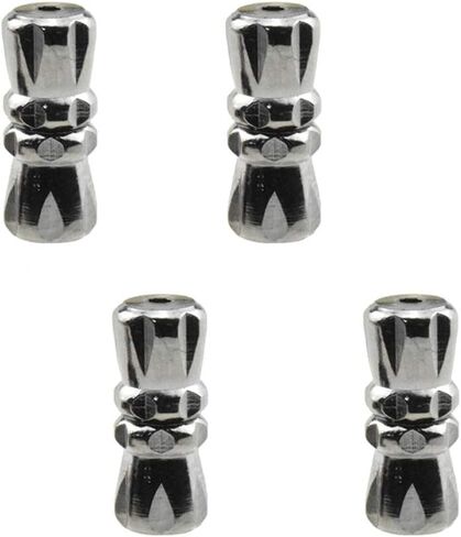 Barrel Screw Clasps 11.5mm Length Screw Type Connector Cord End Cap Fastener Copper Hole Big Enough Easy to Twist Apart Thread Smoothly for Bead Necklace Bracelet Steel 18pcs C Type in Saudi Arabia