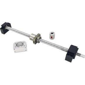 Double nut Ball Screw Control Machine 32mm Ball Screw SFE3232 High Lead Ball Screw Kit DSG3232 Nut Housing Bracket BK25 BF25 Support Coupling(700mm) in Kuwait