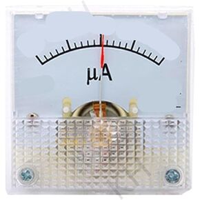 1PCS 91C4-UA Ammeter 45MMX45MM(50UA -0-50UA) in Saudi Arabia